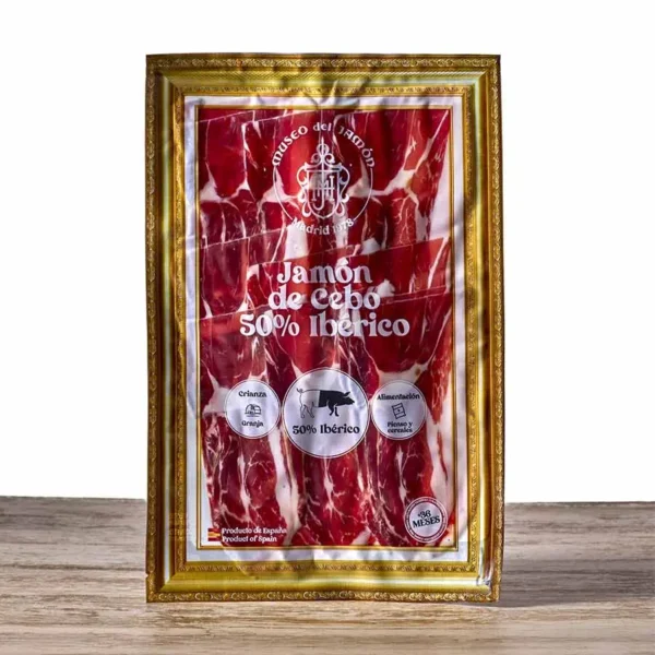 Jamón de Cebo 50% Ibérico loncheado - Imagen 3