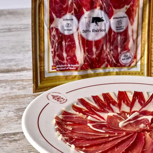 Jamón de Cebo 50% Ibérico loncheado - Imagen 2