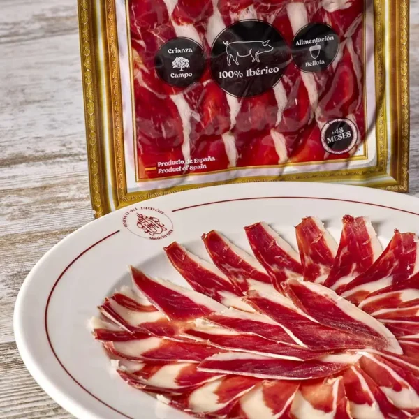 Jamón 100% Ibérico de Bellota loncheado - Imagen 2