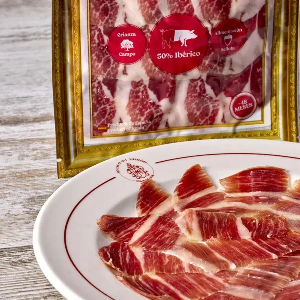 50% Ibérico Acorn-Fed Jamón Sliced - Image 2