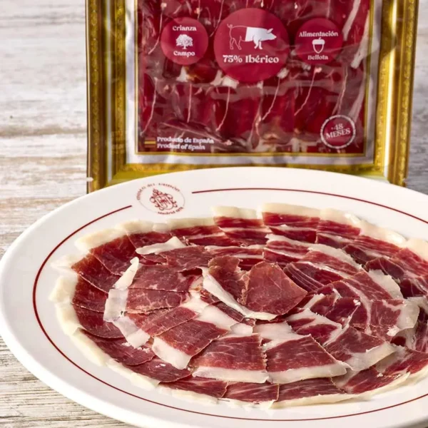75% Ibérico Acorn-Fed Jamón Sliced - Image 2