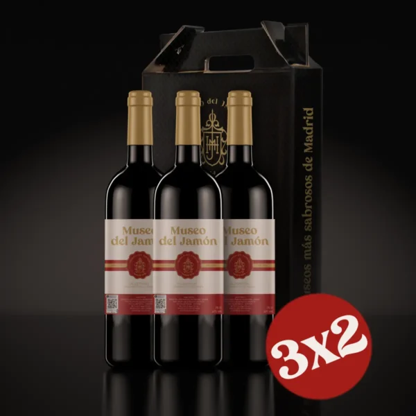 Pack of 3 Bottles - Museo del Jamón Red Wine